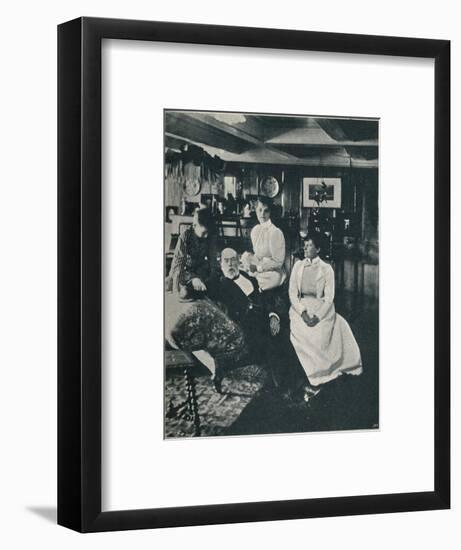 'Captain Bourchier, his Daughter, and Grand-Daughter', c1900, (1910)-Unknown-Framed Photographic Print