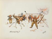 Off to the Chevril Factory, from 'The Leaguer of Ladysmith', 1900 (Colour Litho)-Captain Clive Dixon-Giclee Print