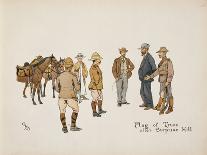 Off to the Chevril Factory, from 'The Leaguer of Ladysmith', 1900 (Colour Litho)-Captain Clive Dixon-Giclee Print