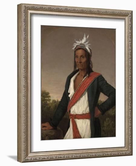 Captain Cold, or Ut-ha-wah, 1838-William John Wilgus-Framed Giclee Print