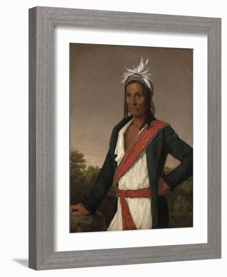 Captain Cold, or Ut-ha-wah, 1838-William John Wilgus-Framed Giclee Print