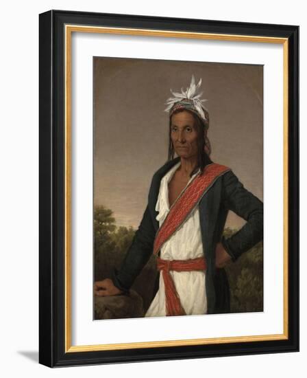 Captain Cold, or Ut-ha-wah, 1838-William John Wilgus-Framed Giclee Print