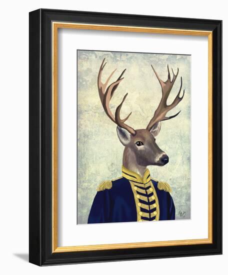 Captain Deer-Fab Funky-Framed Premium Giclee Print