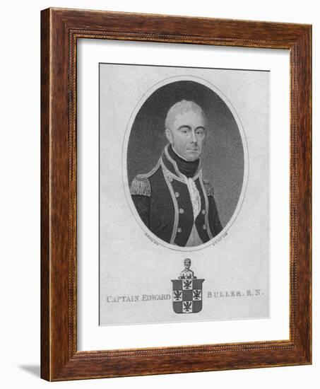 Captain Edward Buller, R.N., 1806-Henry R Cook-Framed Giclee Print