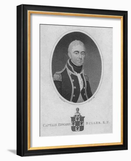 Captain Edward Buller, R.N., 1806-Henry R Cook-Framed Giclee Print