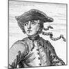 Captain Edward England, 1736 (Print)-Unknown Artist-Mounted Giclee Print