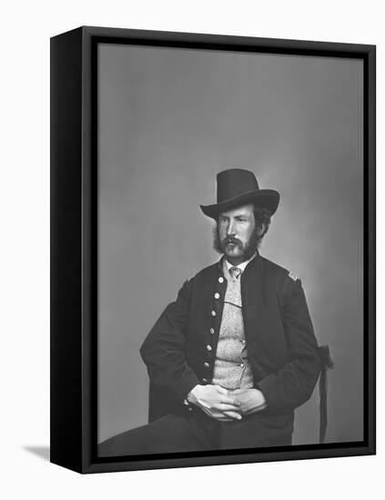 Captain Edward P. Doherty Portrait, Circa 1861-1865-Stocktrek Images-Framed Premier Image Canvas