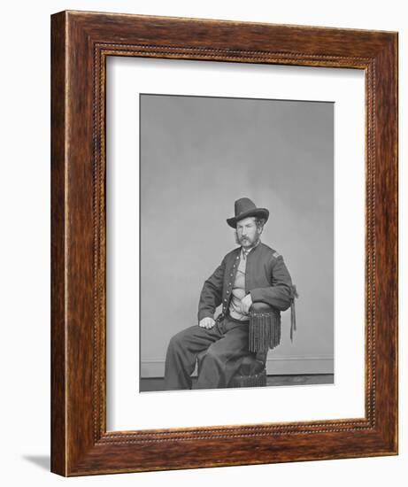 Captain Edward P. Doherty Portrait, Circa 1861-1865-Stocktrek Images-Framed Photographic Print