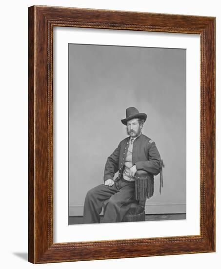 Captain Edward P. Doherty Portrait, Circa 1861-1865-Stocktrek Images-Framed Photographic Print