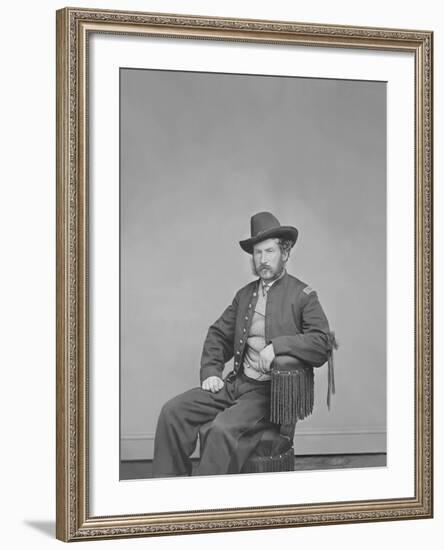 Captain Edward P. Doherty Portrait, Circa 1861-1865-Stocktrek Images-Framed Photographic Print