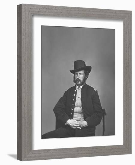 Captain Edward P. Doherty Portrait, Circa 1861-1865-Stocktrek Images-Framed Photographic Print