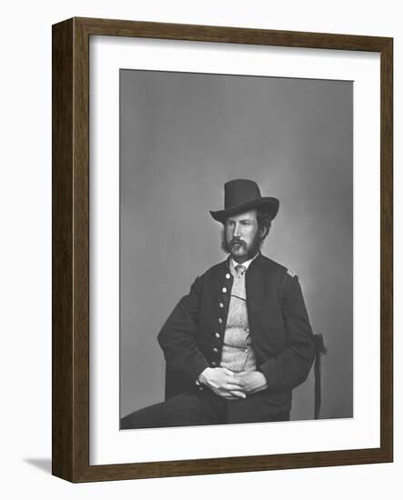 Captain Edward P. Doherty Portrait, Circa 1861-1865-Stocktrek Images-Framed Photographic Print
