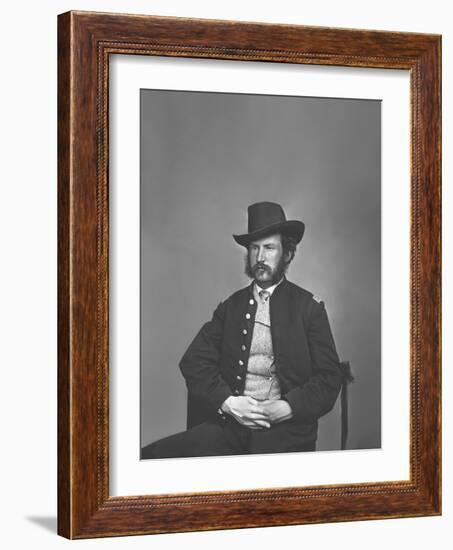 Captain Edward P. Doherty Portrait, Circa 1861-1865-Stocktrek Images-Framed Photographic Print