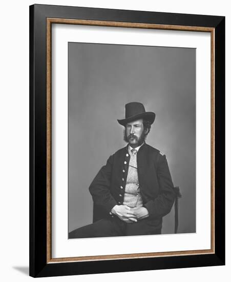 Captain Edward P. Doherty Portrait, Circa 1861-1865-Stocktrek Images-Framed Photographic Print