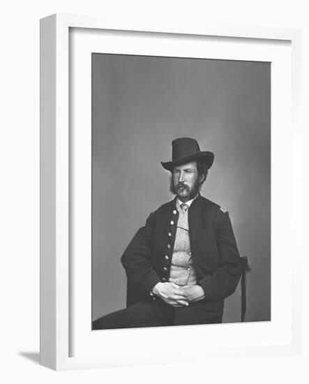 Captain Edward P. Doherty Portrait, Circa 1861-1865-Stocktrek Images-Framed Photographic Print