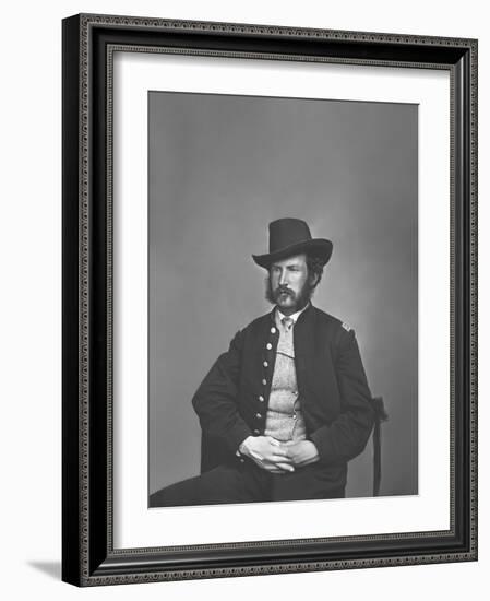 Captain Edward P. Doherty Portrait, Circa 1861-1865-Stocktrek Images-Framed Photographic Print