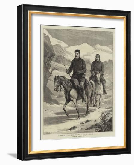 Captain Frederick Burnaby, Royal Horse Guards-Matthew White Ridley-Framed Giclee Print