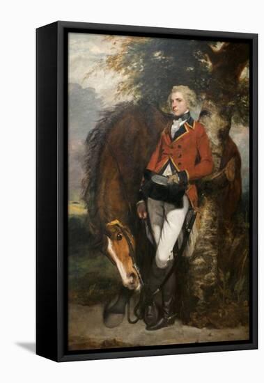 Captain George H. Coussmaker-Sir Joshua Reynolds-Framed Stretched Canvas