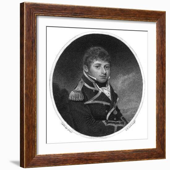 Captain George Nicholas Hardinge, British Naval Officer, 19th Century-HR Cook-Framed Giclee Print