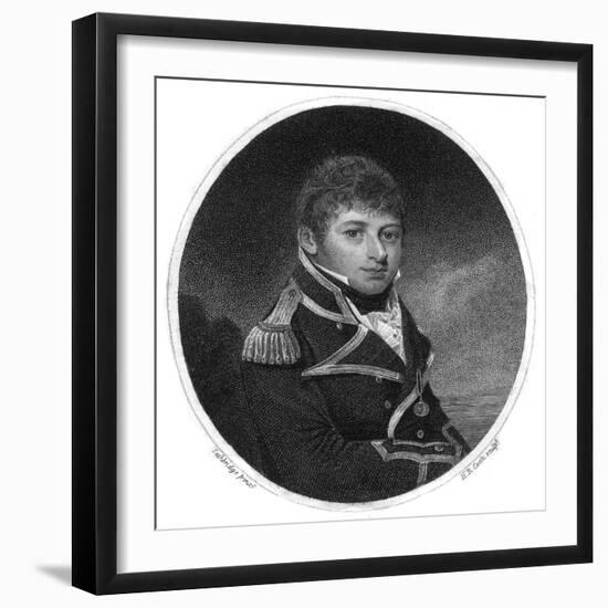 Captain George Nicholas Hardinge, British Naval Officer, 19th Century-HR Cook-Framed Giclee Print