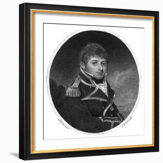 Captain George Nicholas Hardinge, British Naval Officer, 19th Century-HR Cook-Framed Giclee Print