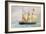 Captain H Wolman with HM 80Th Foot Capturing the Notorious Pirate Schooner Hanna Mercury Isld Oct 2-Unknown Artist-Framed Giclee Print