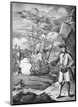 Captain Henry Avery, Pirate-null-Mounted Premium Giclee Print