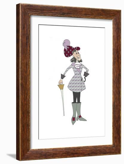 Captain Hook-Effie Zafiropoulou-Framed Giclee Print