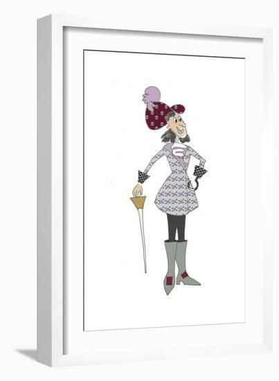 Captain Hook-Effie Zafiropoulou-Framed Giclee Print