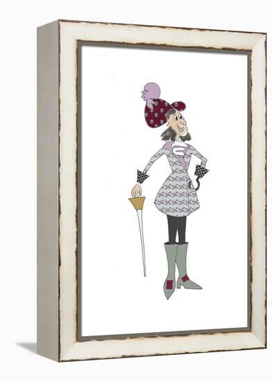 Captain Hook-Effie Zafiropoulou-Framed Premier Image Canvas