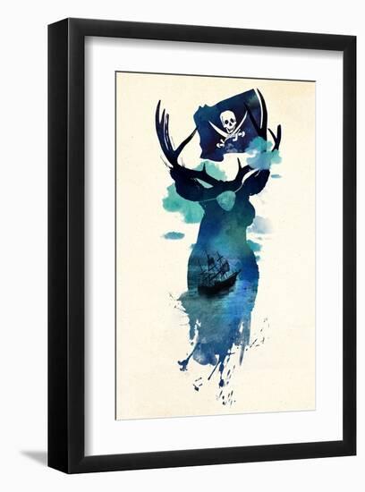 Captain Hook-Robert Farkas-Framed Art Print
