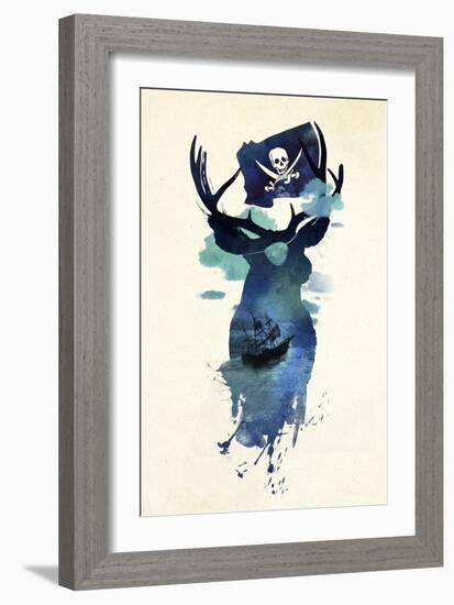 Captain Hook-Robert Farkas-Framed Giclee Print