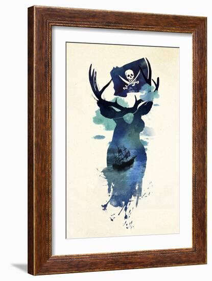 Captain Hook-Robert Farkas-Framed Giclee Print