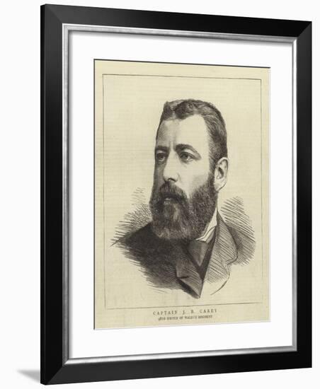 Captain J B Carey-null-Framed Giclee Print