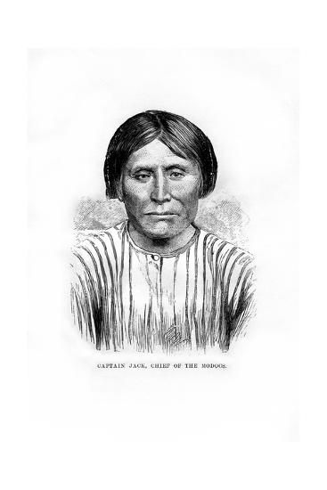 'Captain Jack, Chief of the Native American Modoc Tribe, 1872' Giclee ...