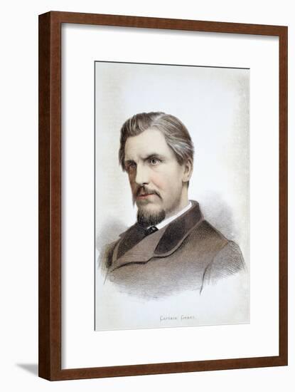 Captain James Augustus Grant, Scottish explorer, 19th century-Unknown-Framed Giclee Print