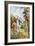 Captain James Cook and Botanist Joseph Banks Examining the Wild Life and Flora in Botany Bay-null-Framed Giclee Print