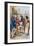 Captain James Cook Received by the Natives of Hawaii-null-Framed Giclee Print