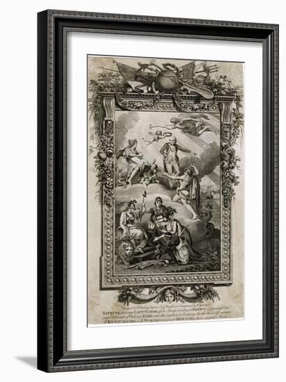 Captain James Cook-J Neagle-Framed Art Print