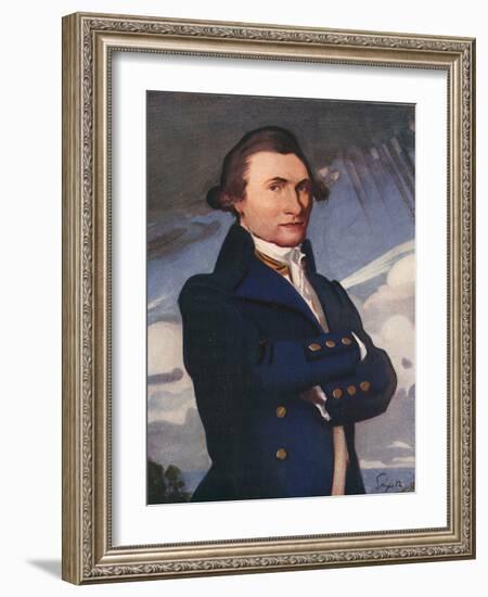 Captain James Cook-Joseph Simpson-Framed Giclee Print