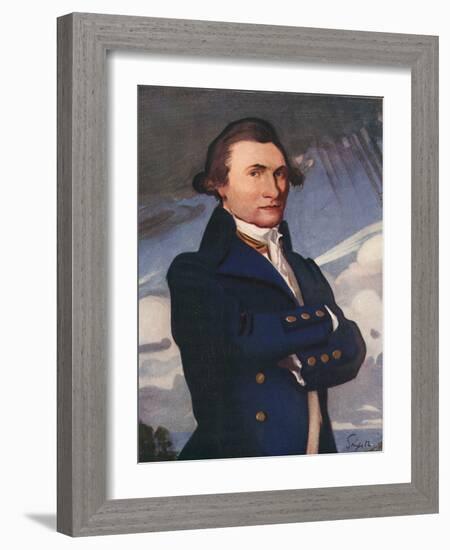 Captain James Cook-Joseph Simpson-Framed Giclee Print