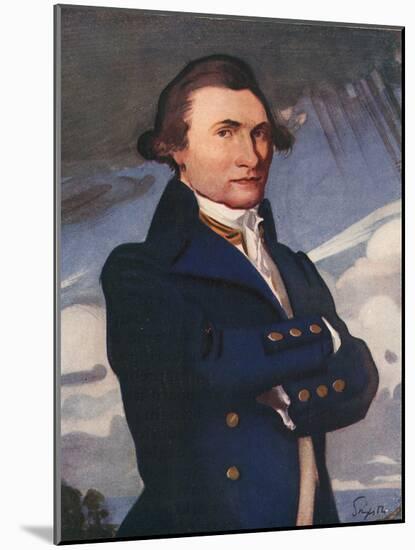 Captain James Cook-Joseph Simpson-Mounted Giclee Print