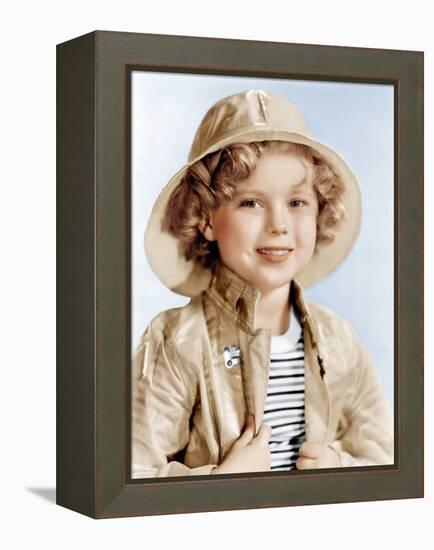 Captain January, Shirley Temple, 1936-null-Framed Stretched Canvas