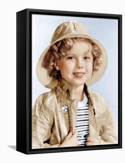 Captain January, Shirley Temple, 1936-null-Framed Stretched Canvas