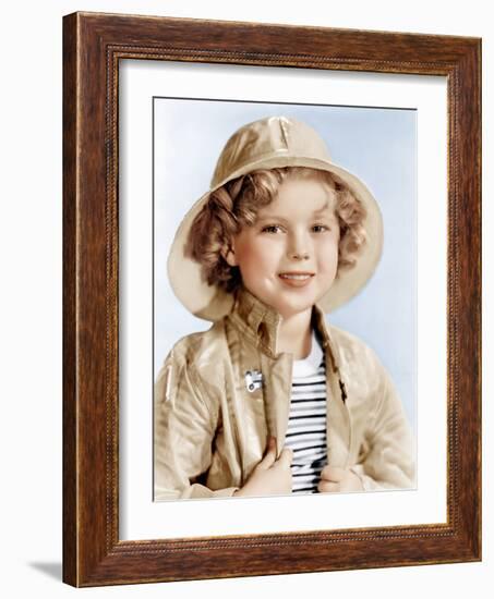 Captain January, Shirley Temple, 1936-null-Framed Photo