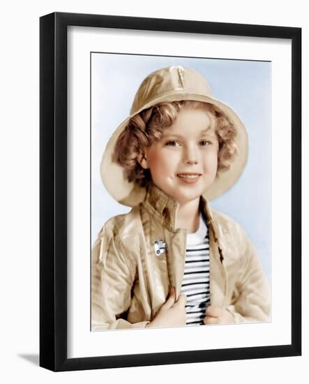 Captain January, Shirley Temple, 1936-null-Framed Photo