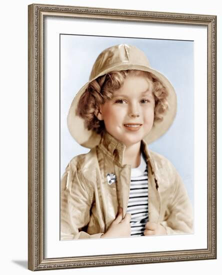 Captain January, Shirley Temple, 1936-null-Framed Photo