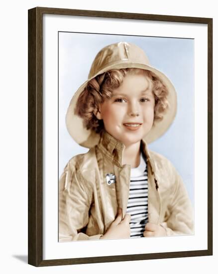 Captain January, Shirley Temple, 1936-null-Framed Photo