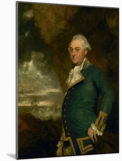 Captain John Gell (1740-1805), 1786 (Oil on Canvas)-Joshua Reynolds-Mounted Giclee Print