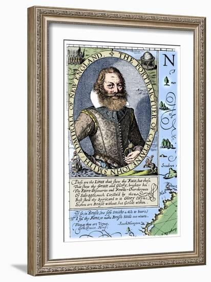 Captain John Smith, Virginia colonist, 1624, (1893)-Unknown-Framed Giclee Print